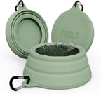 OHMO Spill Proof Collapsible Dog Water Bowl 24oz for Cars, No Splash Portable Bowls for Dog Travel, Dishwasher Safe, Pet Essentials for Road Trips, Cat Travel Accessories - Image 15
