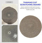 Measurement view showing the ten inch diameter and seven eighths inch thickness specifications.