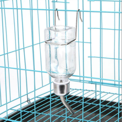 2 Pcs Pet Cage Water Bottle No Drip Small Animal Water Bottle, Hanging Waterer for Rabbit, Guinea Pig, Hedgehog, Squirrel, Rat, Chinchilla, Hamster Dispenser Bottle - Image 5