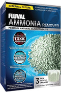 Fluval ammonia remover chemical filter media front view