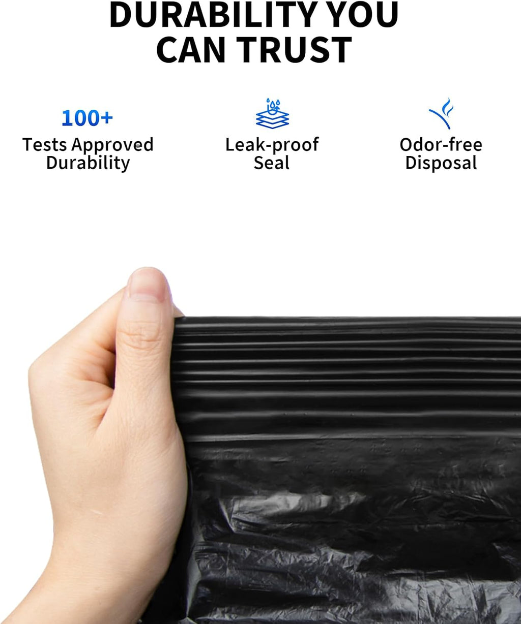 PETKIT Purobot Ultra replacement waste bags close up of non removable ring design