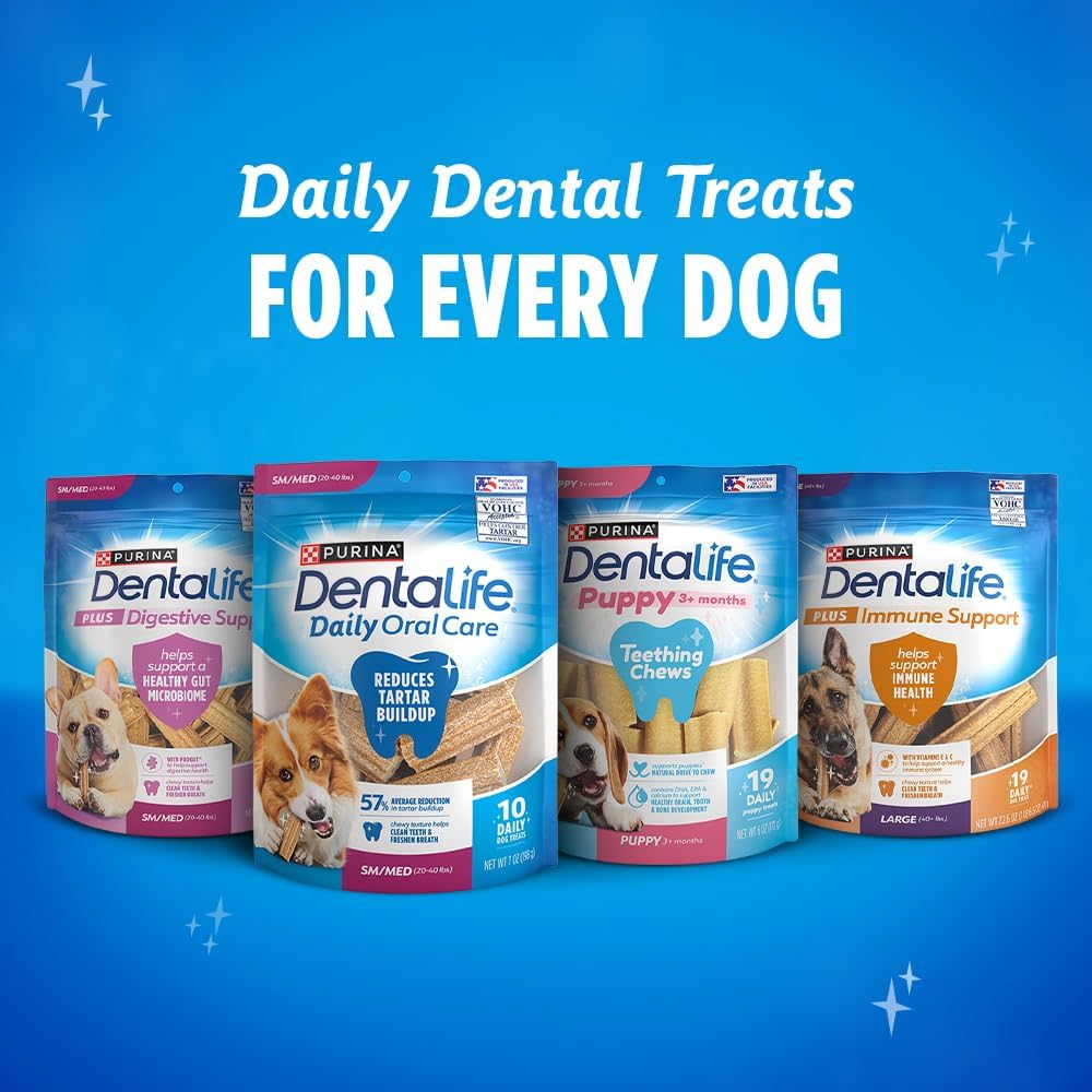 Dentalife ActivFresh Dog_Chews for Mini and Small Dogs 5-20 lbs., Dental-Chews to Freshen Breath, Chicken Flavor, 16.9 oz., 56 Chews - 56 ct. Pouch (Pack of 2) - Image 10