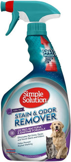 Simple Solution Stain & Odor Eliminator for Pets, Carpet Deodorizer, Enzyme Pet Odor Eliminator for Home, Stain Remover for Cat & Dog Pee, Urine Destroyer, Carpet Cleaner Spray, Gallon - Image 9