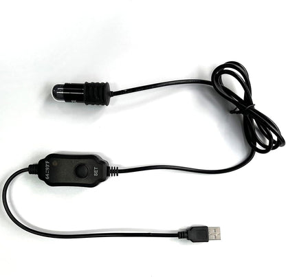 Auomii aquarium heater showing suction cup mount