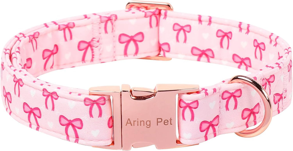 ARING PET 4th of July Dog Collar, Cute Patriotic American Flag Doggy Collars for Puppy Small Medium Large Boy Girl Dogs Pet, for Independence Parades Outdoor Walking Hiking Picnic Daily Photos, L - Image 13