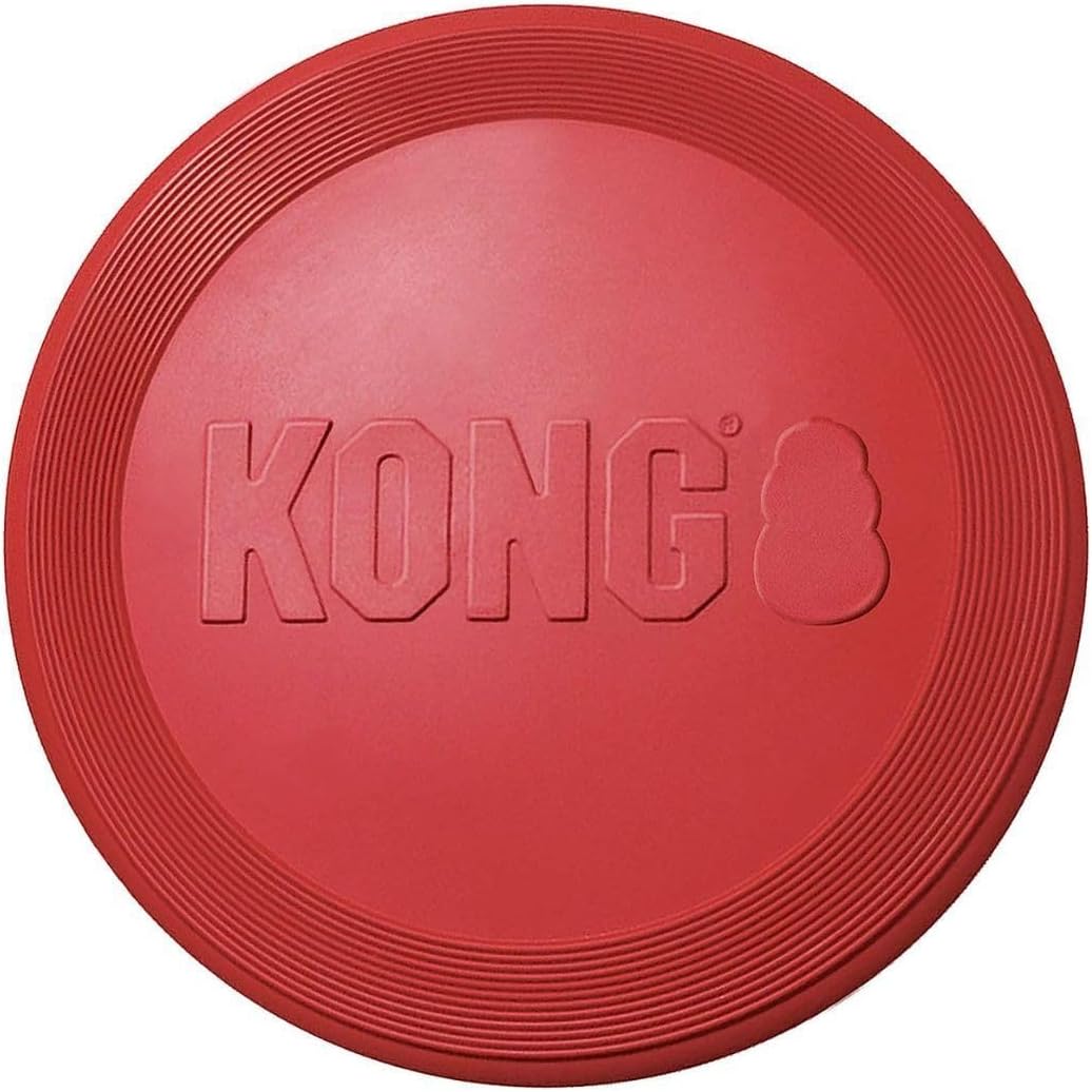 Kong large rubber flying disc side profile