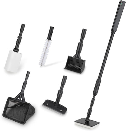 Premium USA imported Hygger aquarium maintenance kit for one to five gallon tanks.