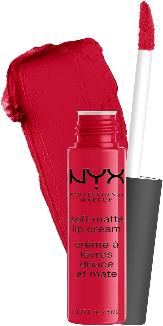 Full packaging view of the lightweight NYX lip makeup imported from the USA