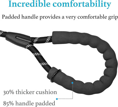 Adjustable quick release buckle system on the Drgxle black multiple dog walking leash