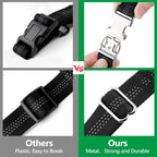 Plutus Pet dog restraint with reflective stitching in dark