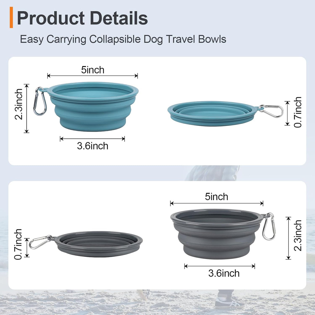Kytely silicone pet water dish being washed inside an open dishwasher rack.