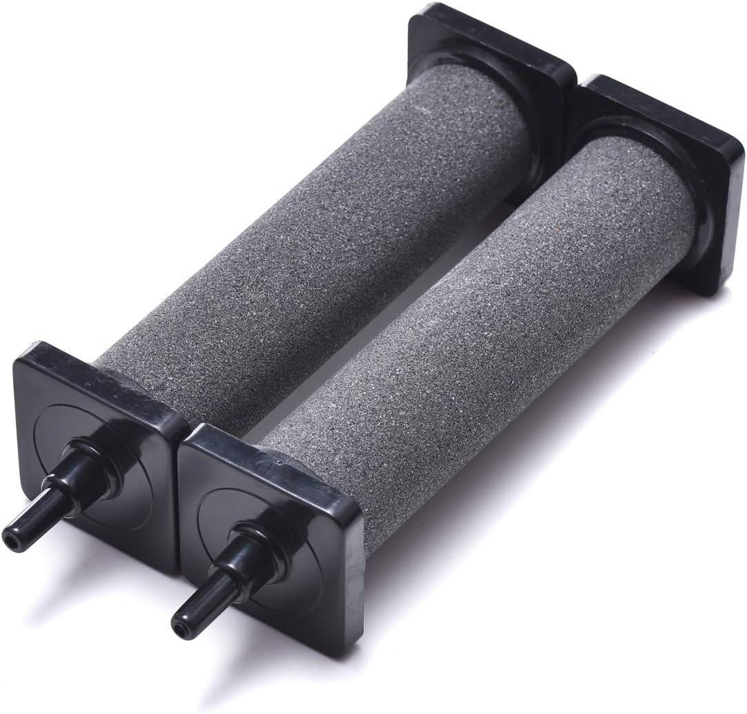 ALEGI air stone cylinder bubbler front view for aquarium oxygenation