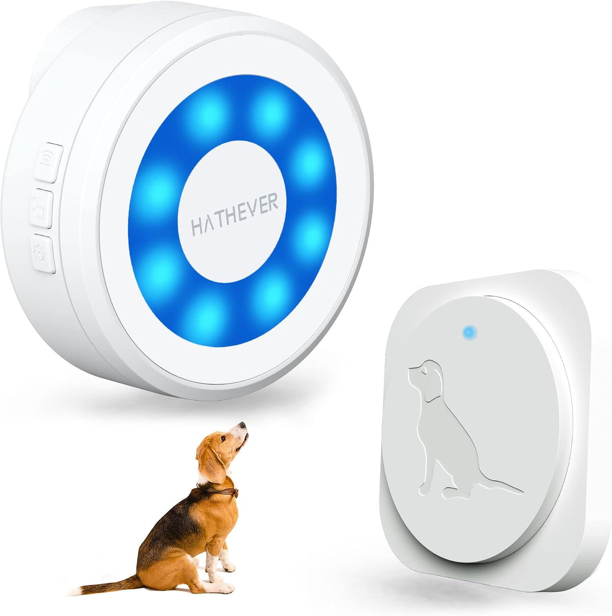 Dog Bells to Go Outside, Wireless Dog Doorbell Operating at 1000 Feet with Chew Resistant IP65 Waterproof Touch Button, CD Quality Sound & 4 Notification Modes - Image 11