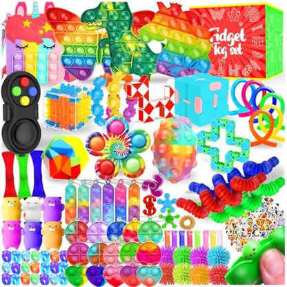 Bulk pack of classroom treasure box fidget prizes