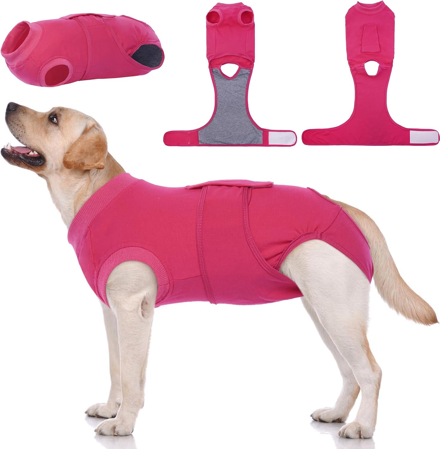 Kuoser premium imported pet post operative outfit packaging and care details