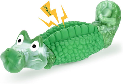 HGB Tough Dog Chew Toys for Aggressive Chewers, Squeaky Indestructible Dog Toy for Large Dogs to Keep Them Busy & Reduce Boredom for Small, Medium, Large Breed, Bacon Flavor - Image 9