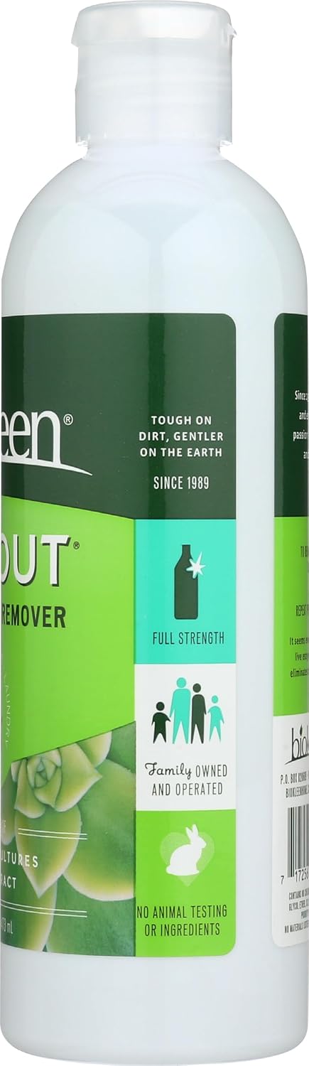 Biokleen plant-based cleaner bottle side profile view