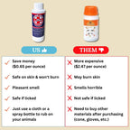 Ring Out concentrate bottle for cats dogs and livestock