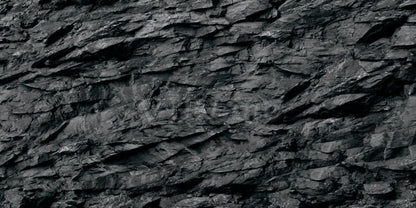 VIP. LINE 3D black stone aquarium background poster front view