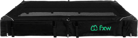 FXW Exclusive Mesh Top Cover front view on dog playpen