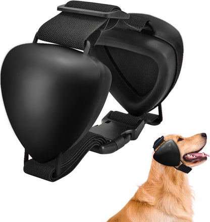 ZOHAN Dog Ear Muffs for Noise Protection, Comfort Dog Noise Cancelling Ear Muffs with Fast Snap Lock for Fireworks, Thunder, Vacuums(Pink,S) - Image 10