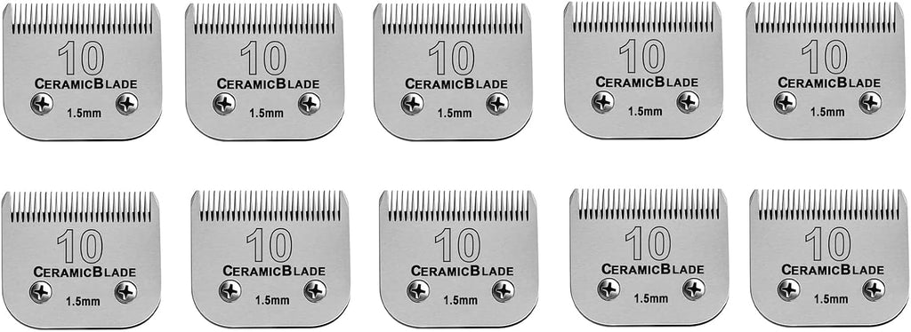 Heat resistant titanium coated shear blades for quiet pet grooming
