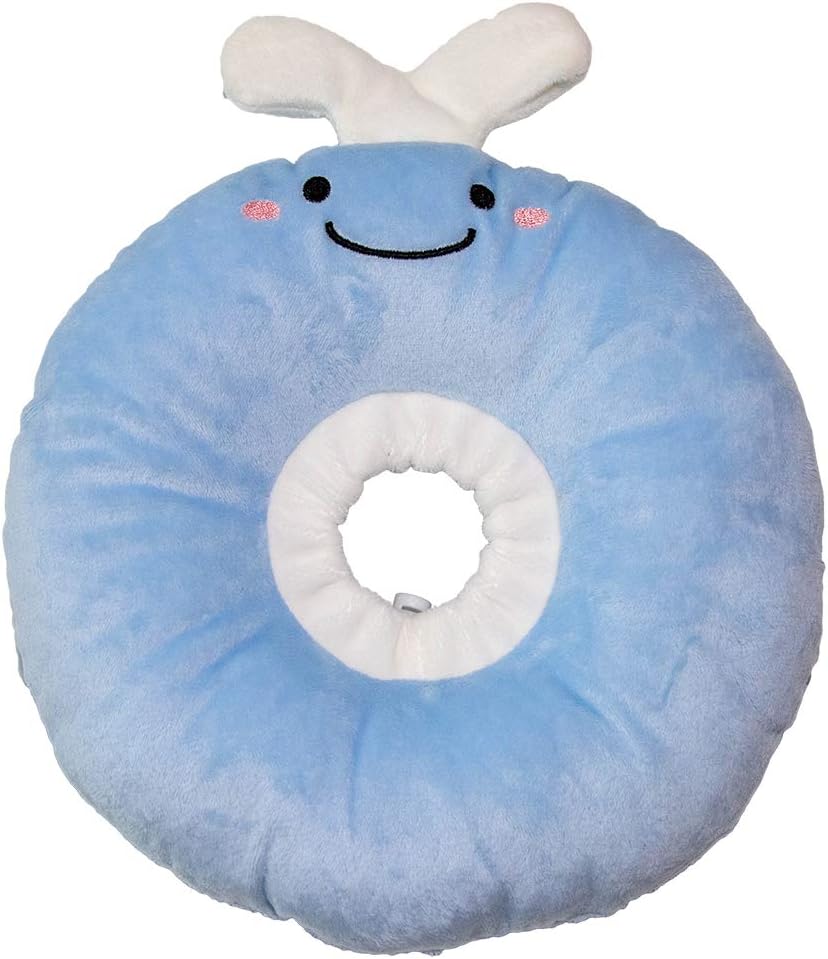 Under side of adjustable soft kitten cone showing cotton fabric