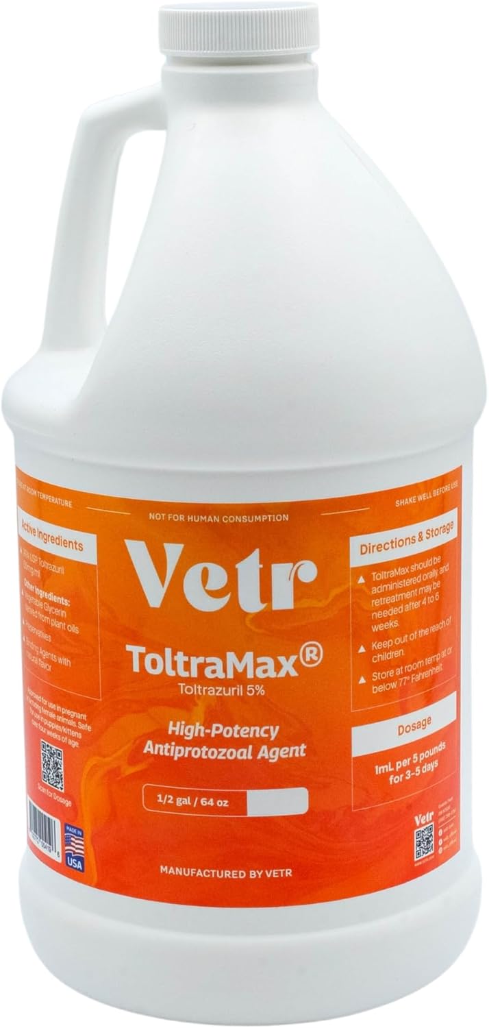 Toltrazuril 5.0% for Horses, Dogs, Cats, 60mL/2 Ounce, for Non-Food Chain Animals - Image 14