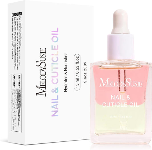 MelodySusie 15ml Cuticle Oil Rose front view