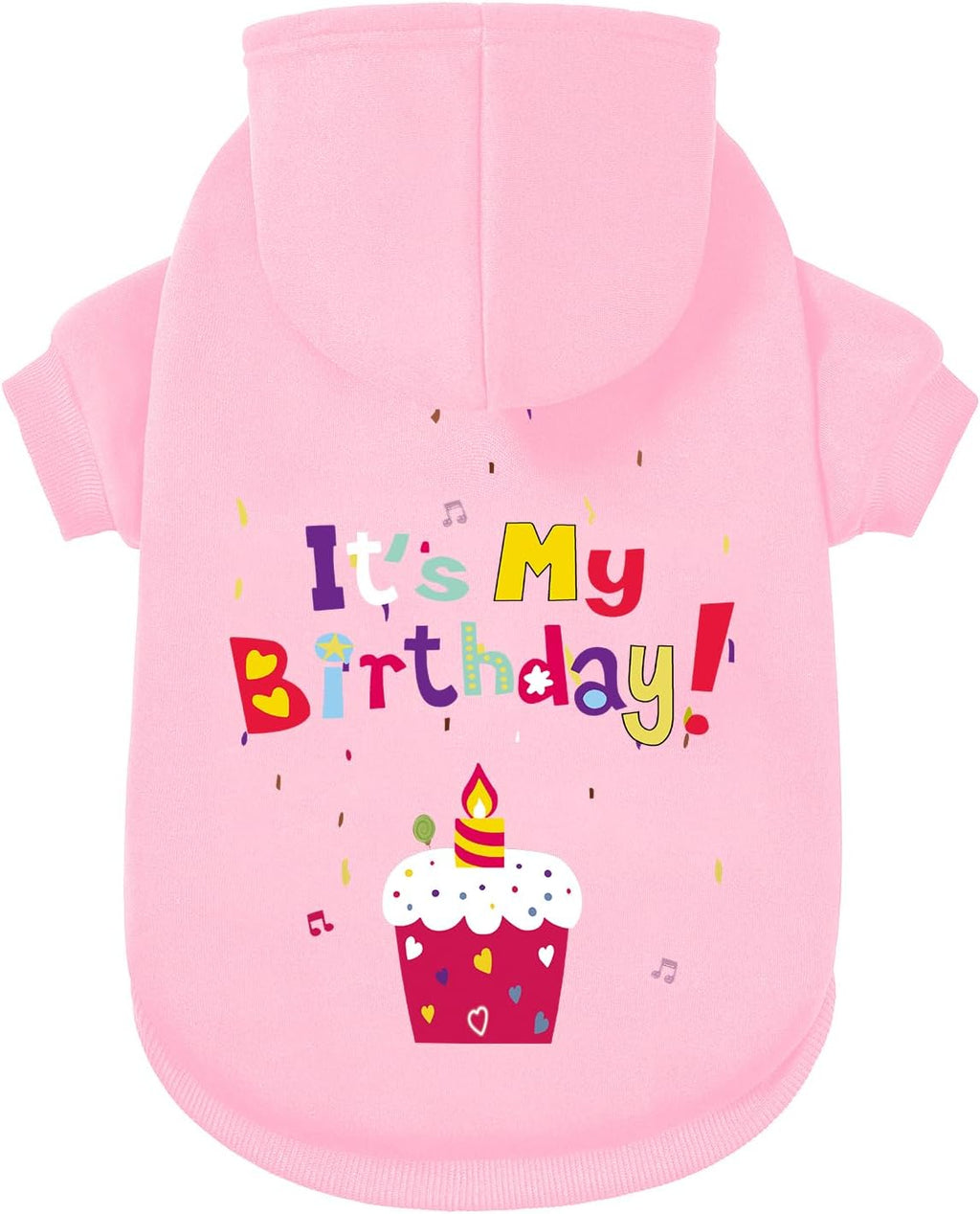 Dog Sweater Dog Hoodie Cold Weather Coat Hooded Sweatshirt for Puppies,Cats, Small Medium Large Dogs (Black (I Love My Dad), Large/X-Large) - Image 10