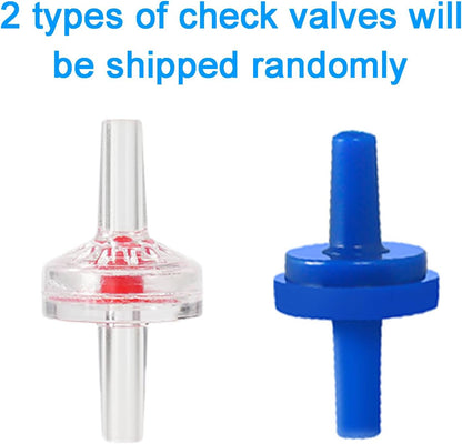 Aquaneat air pump components including check valves