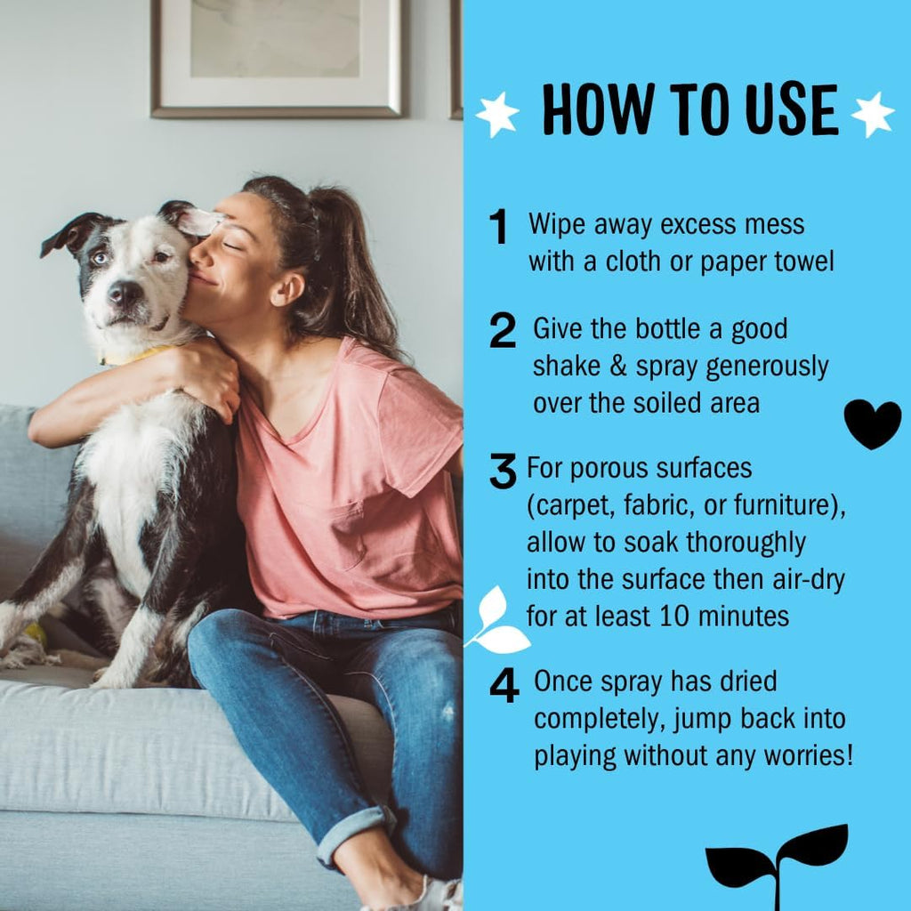 Mollys Suds pet safe enzymatic cleaner for home stains