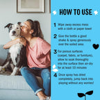 Mollys Suds pet safe enzymatic cleaner for home stains