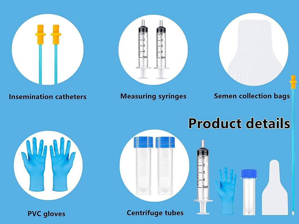 Medical grade polypropylene centrifuge tubes with clear capacity markings for canine breeding.
