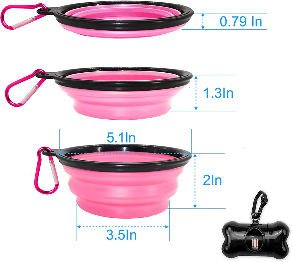 BARKBAY Dog Leashes for Large Dogs Heavy Duty Dog Leash 4/5/6 FT with Comfortable Padded Handle and Highly Reflective Threads for Medium Large Dogs Walking Training Running (5FT-1/2'',Pink) - Image 9