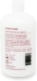 USA imported Pure and Good pet conditioner for dog and cat grooming