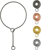 Ximipet premium authentic imported silver pet training necklace product shot