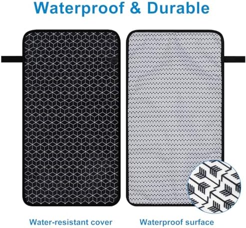 Accmor waterproof baby changing mat folded for travel