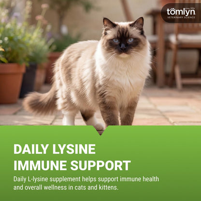Tomlyn L-Lysine supplement tub for cats
