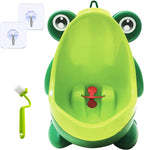 Cmaqpw frog potty training urinal green front view