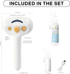 Pet Steam Brush for Dog & Cat - 3-in-1 Spray Hair Removal Comb for Shedding & Grooming, Softens Fur & Reduces Static - Water Brush for Long & Short Coats, Bath-Hating Pets, Includes Waterless Shampoo - Image 9