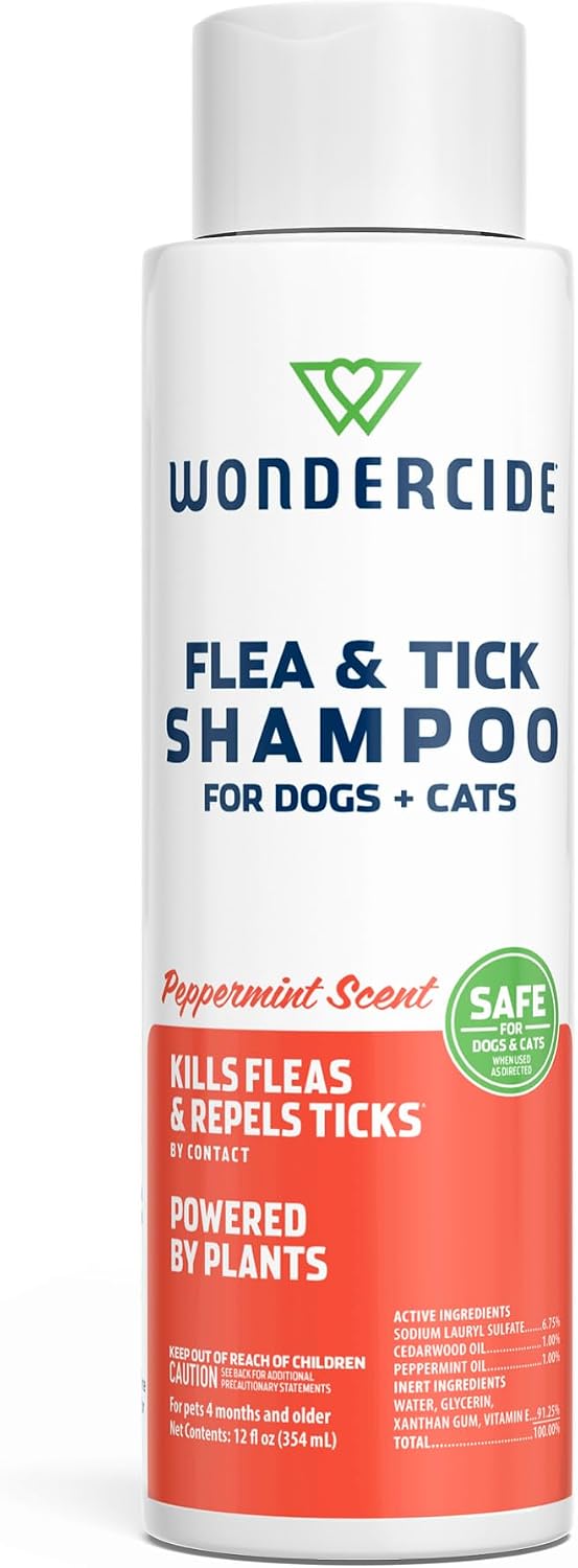 Wondercide - Flea & Tick Shampoo for Dogs and Cats - Flea and Tick Treatment with Natural Essential Oils - for Pets Over 4 Months - Powered by Plants - Rosemary - 12 Fl oz - Image 9