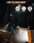 Back view of rechargeable dog barking silencer
