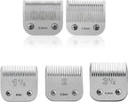 Professional Detachable Replacement Ceramic Blades set,compatible with oster Classic 76/Star-Teq/Power-Teq andi A*dis AGC,BDC,BGC,MBG Series Clippers (Size-000) - Image 11