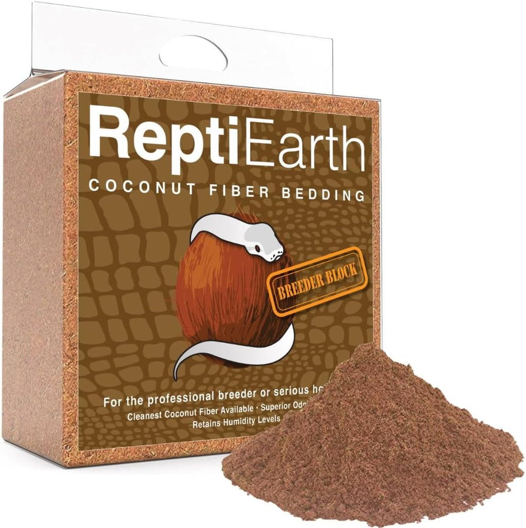 ReptiEarth Reptile Bedding, Fluffy Coconut Fiber Substrate 12 Quart Organic Coco Ready to Use for Bioactive Snake Terrarium, Lizard Tanks with Plants, for Frog, Tarantula or Hermit Crab Habitat - Image 11