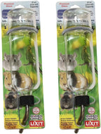 Lixit(R) Chew Proof Flat Sided Water Bottles for Rabbits, Ferrets, Rats, Birds, Hamsters, Guinea Pigs, Chinchillas Gerbils and Other Small Animals - Made in USA (Clear, 12 Ounce) - Image 12
