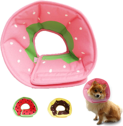 Leeper large size soft pet Elizabethan collar flexible design for stress free healing