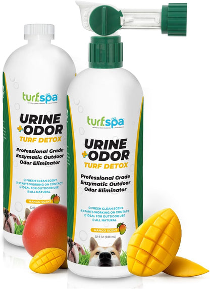 Urine & Odor Turf Detox: 32 oz Professional Enzyme Cleaner & Odor Eliminator for Artificial Grass, Turf, Concrete, Patio & Kennels, Pet Urine Enzymatic Cleaner for Dogs & Cats - Image 9