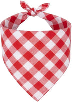 Comfortable lightweight seasonal dog scarf suitable for medium to large breeds.