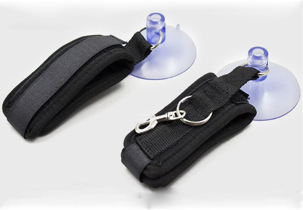 Close up of UtySty pet restraint suction cup base mechanism